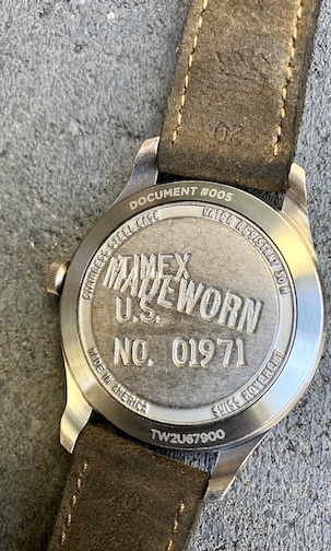Timex American Documents MadeWorn Collab